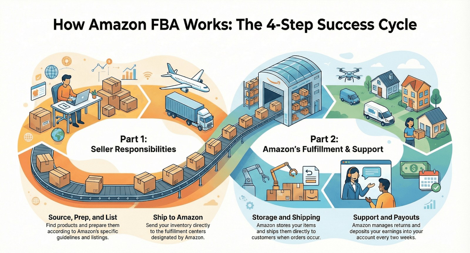 How Amazon FBA works